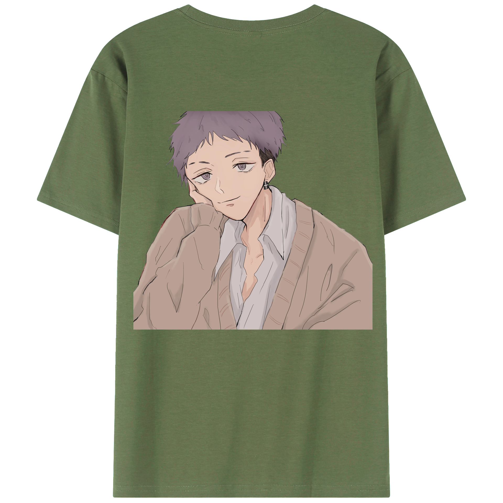 （画像用） 東京リベンジャーズ Tokyo Revengers 綿100％ メンズ半袖Tシャツ（バックプリント） 通気性